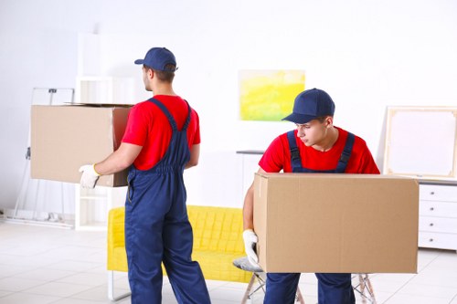 Professional removal team handling house move in Queensbury