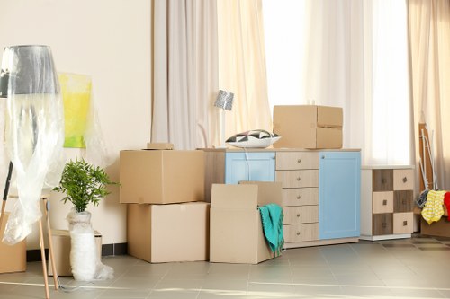 Removal companies in Queensbury assisting with a home move
