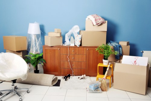 Removal van in Queensbury for local house moving
