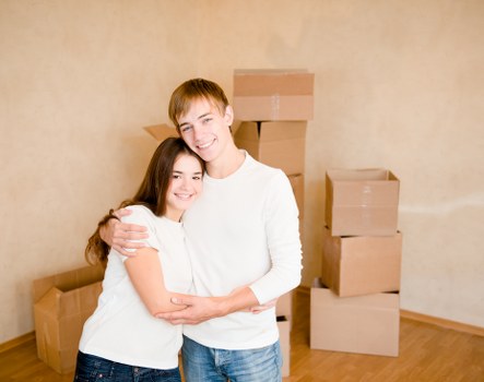 Local removals van prepared for a short notice move in Queensbury