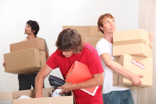 Loading a moving truck safely during a Queensbury relocation