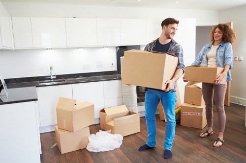 Storage and moving service setup for removals in Queensbury