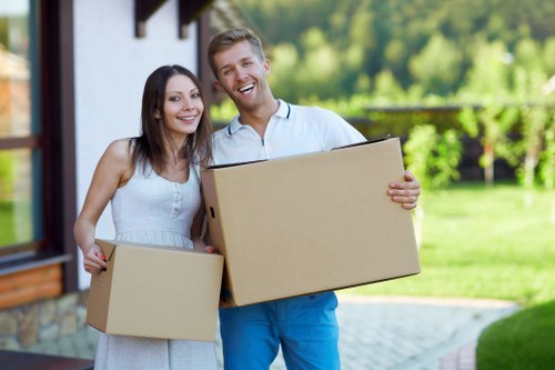 Careful loading of furniture for removals in Queensbury