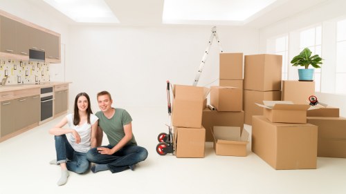 House removalists in Queensbury protecting furniture during relocation