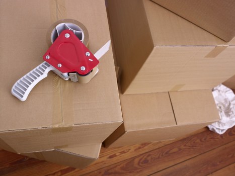 Queensbury man and van helping with a local home move
